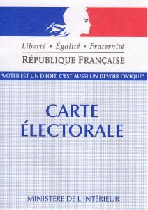 Carte electorale Cardonnette