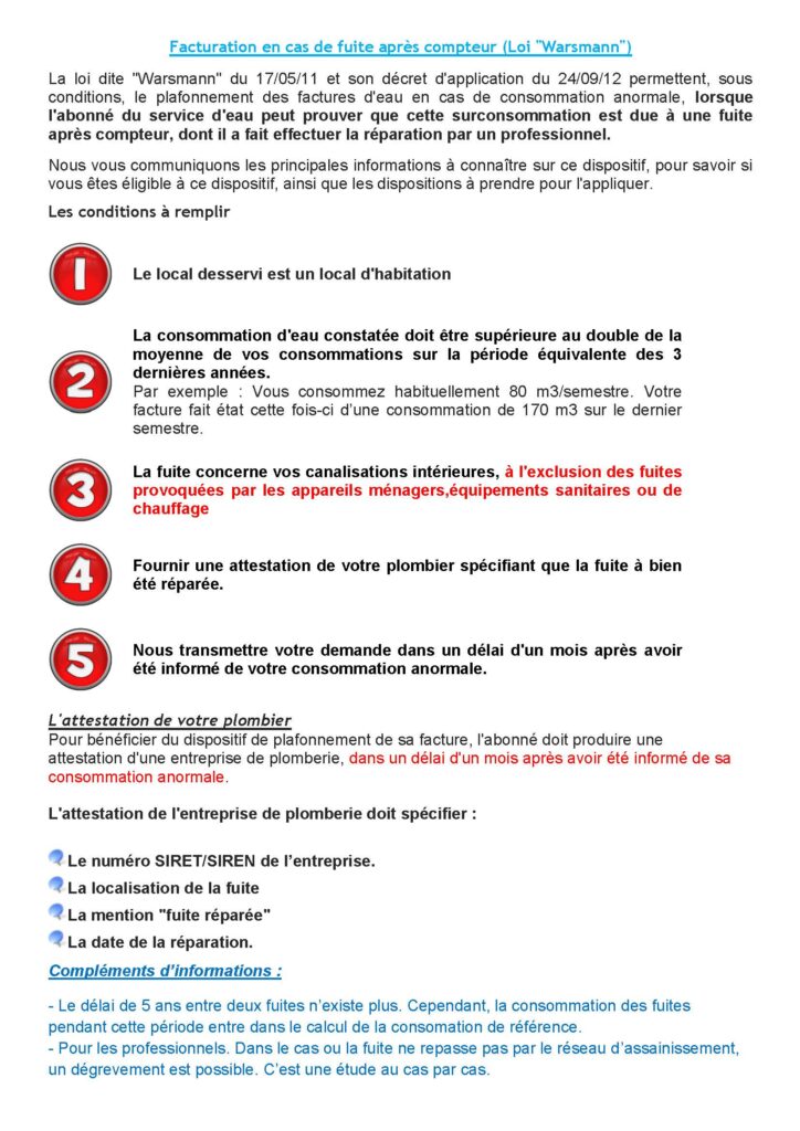 Loi Warsmann Du 22 Mars 2012